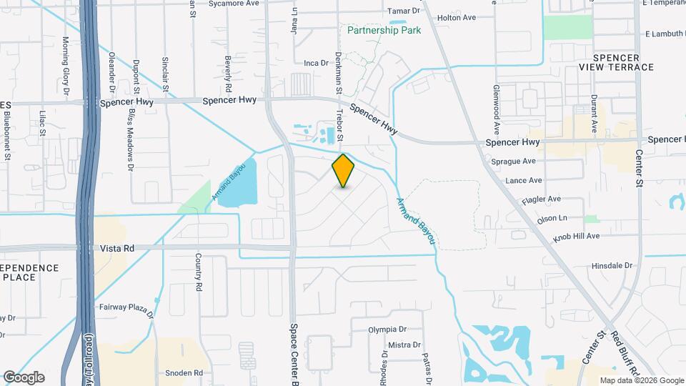 6407 Crestside Dr Map and Location Details