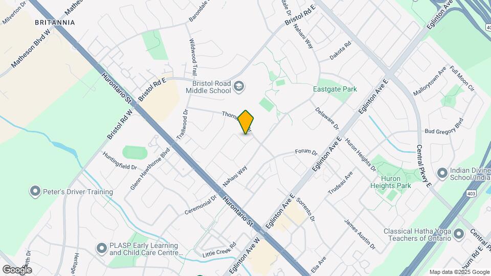 5187 Springbok Crescent Map and Location Details