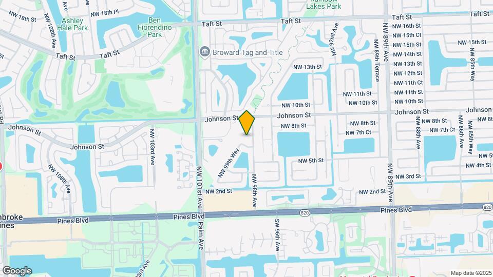 9820 NW 7th St Map and Location Details
