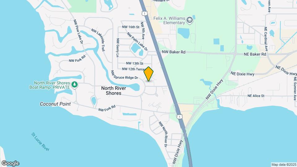 885 NW River Shores Blvd Map and Location Details