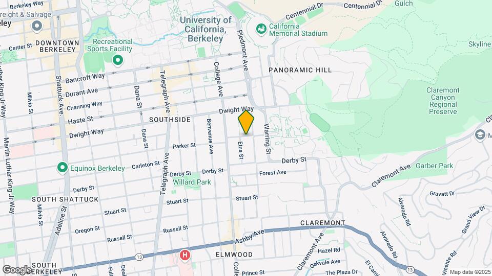 2734 Parker St Mapa y Detalles de la Ubicación