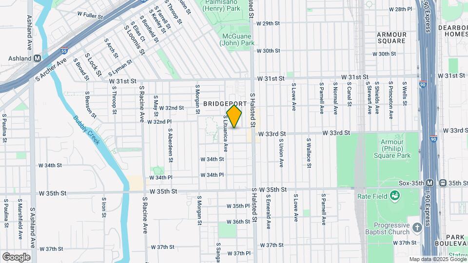 843 W 33rd St Mapa y Detalles de la Ubicación