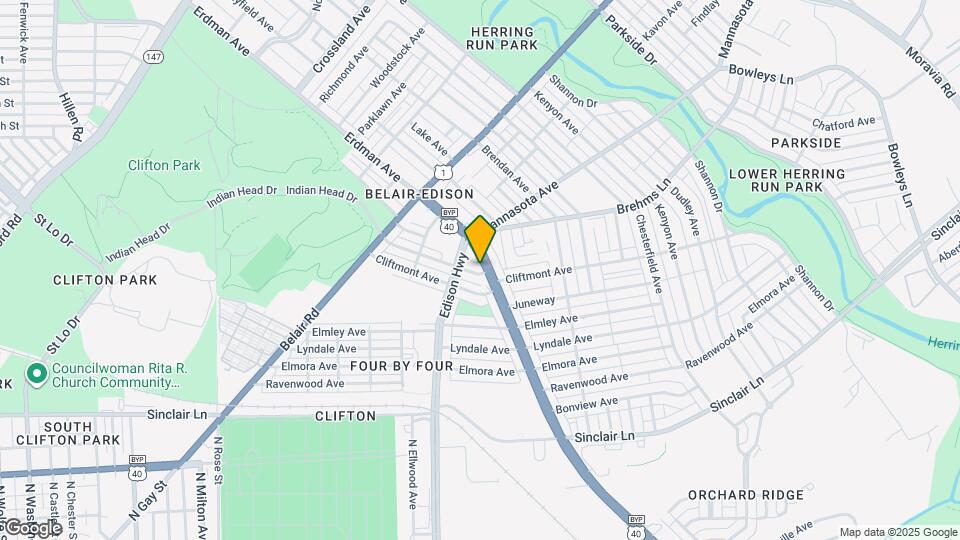 3328 Lawnview Ave Map and Location Details