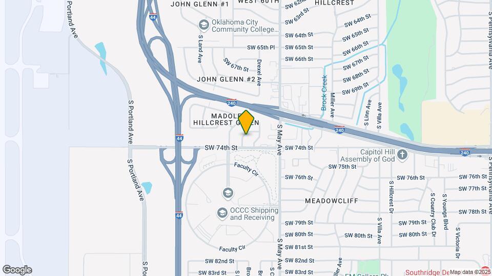 7400 S Drexel Pl Map and Location Details
