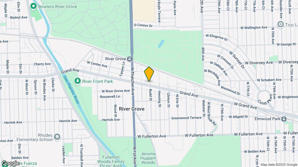 8300 W Grand Ave Mapa y Detalles de la Ubicación