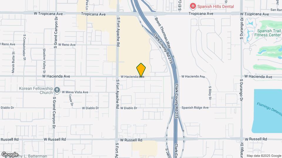 9282 Keystone Ridge Ave Map and Location Details