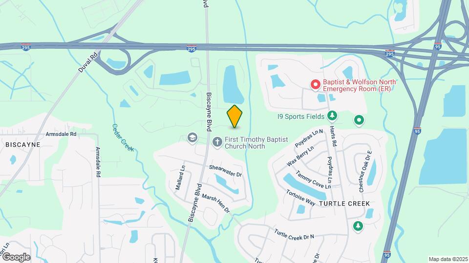 1304 Biscayne Grove Ln Mapa y Detalles de la Ubicación