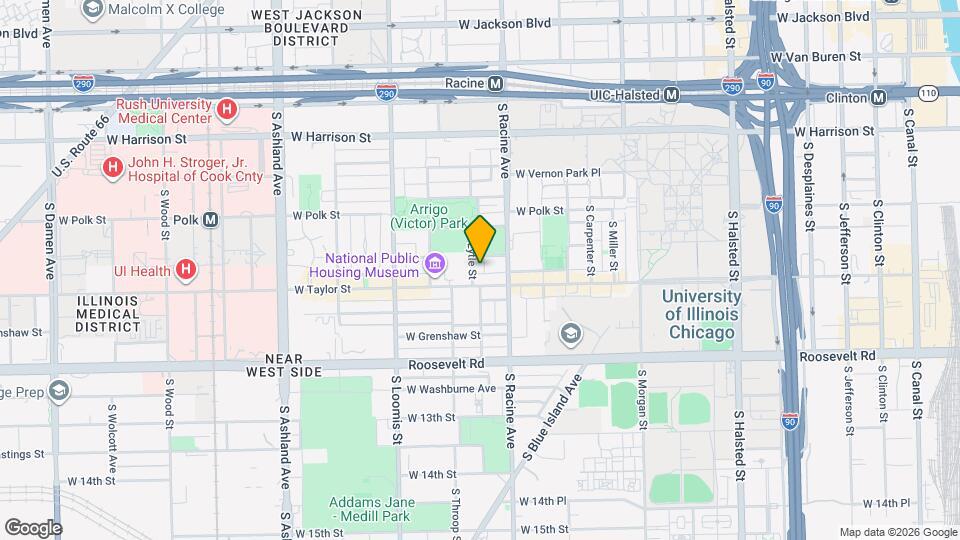 915 S Lytle St, Unit 201 Map and Location Details