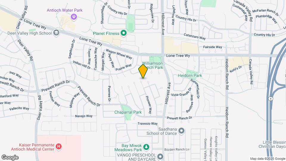 5101 Pioneer Ct Map and Location Details