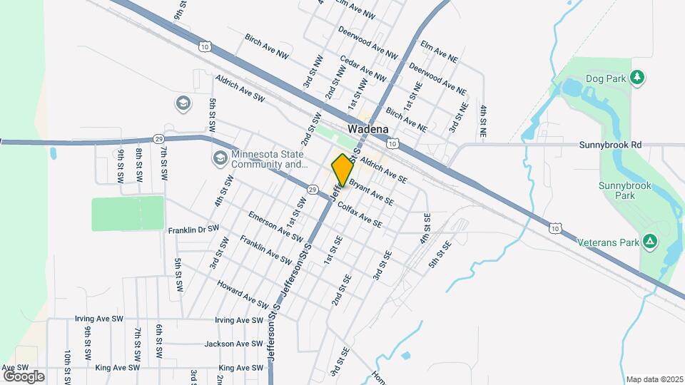 218 Jefferson St S, Unit 101 Map and Location Details