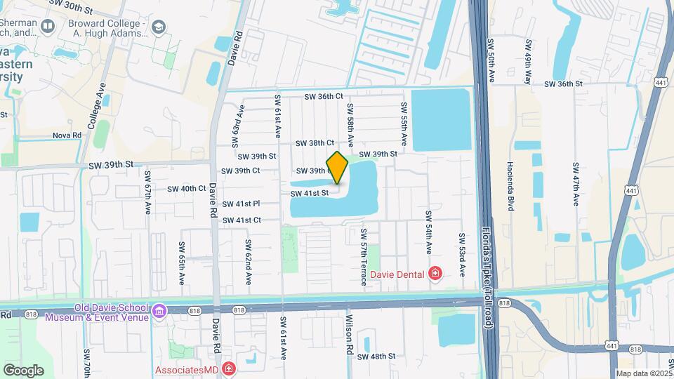 5875 SW 41st St Mapa y Detalles de la Ubicación