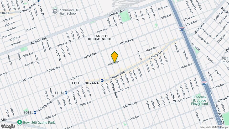 12012 103rd Ave, Unit 1 Map and Location Details