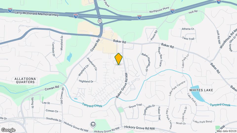 700 Rosehip Ln Map and Location Details