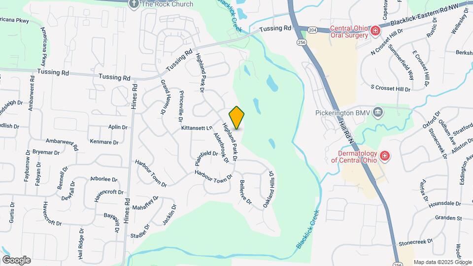 7707 Alvamar Ct Map and Location Details