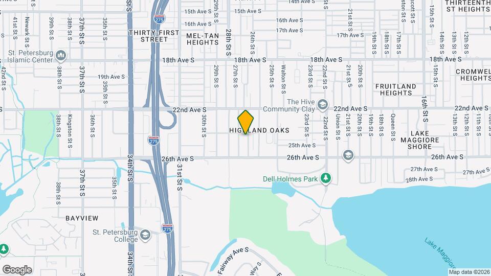 2423 Auburn St S Map and Location Details