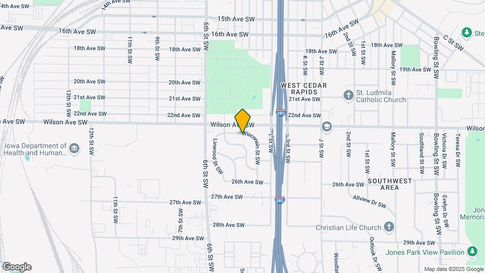 2404 Wisconsin St SW Map and Location Details