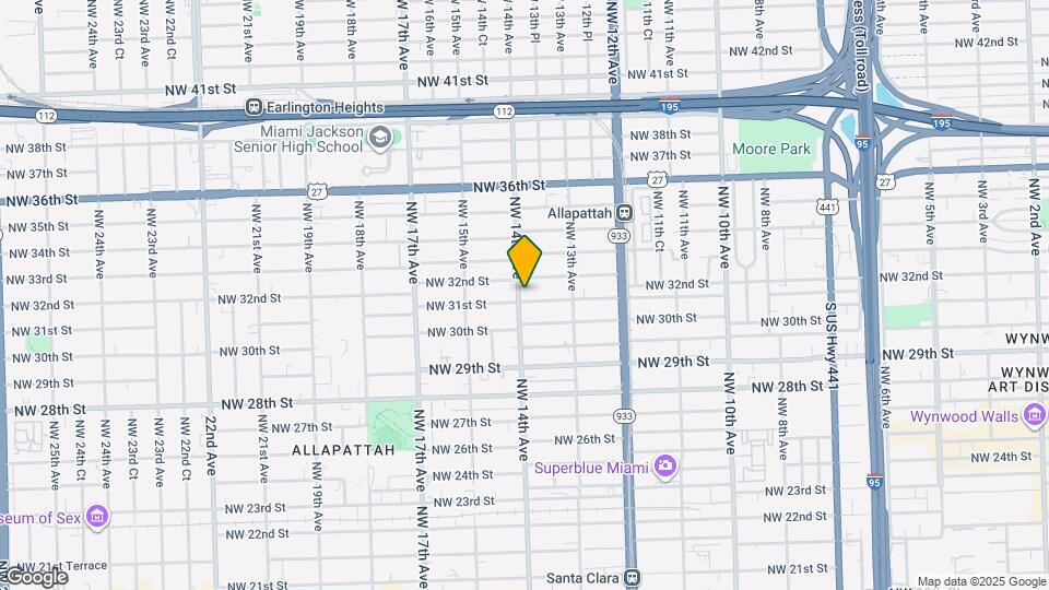 1393 NW 31st St Map and Location Details