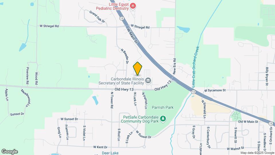 Carbondale Luxury Living (Park Towne) Map and Location Details