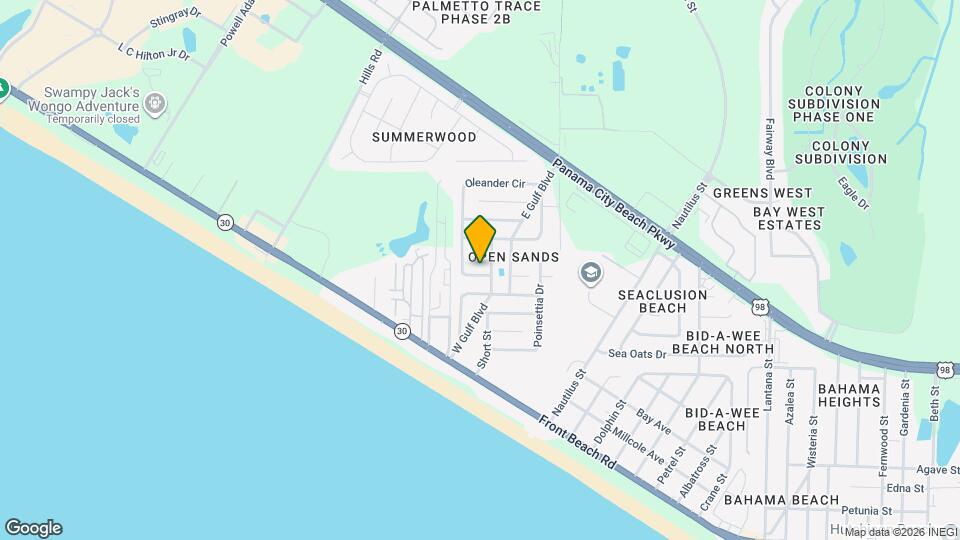 421 Oleander Cir Map and Location Details