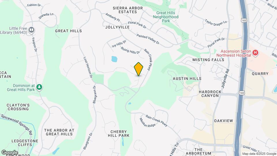 5715 Misty Hill Cove Map and Location Details