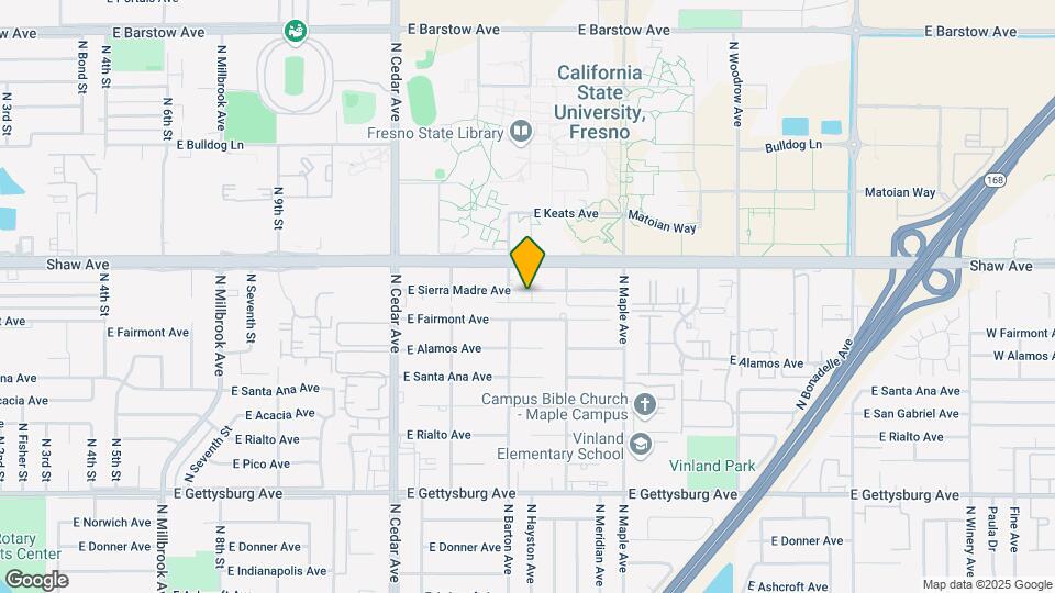 4520 E Sierra Madre Ave Mapa y Detalles de la Ubicación