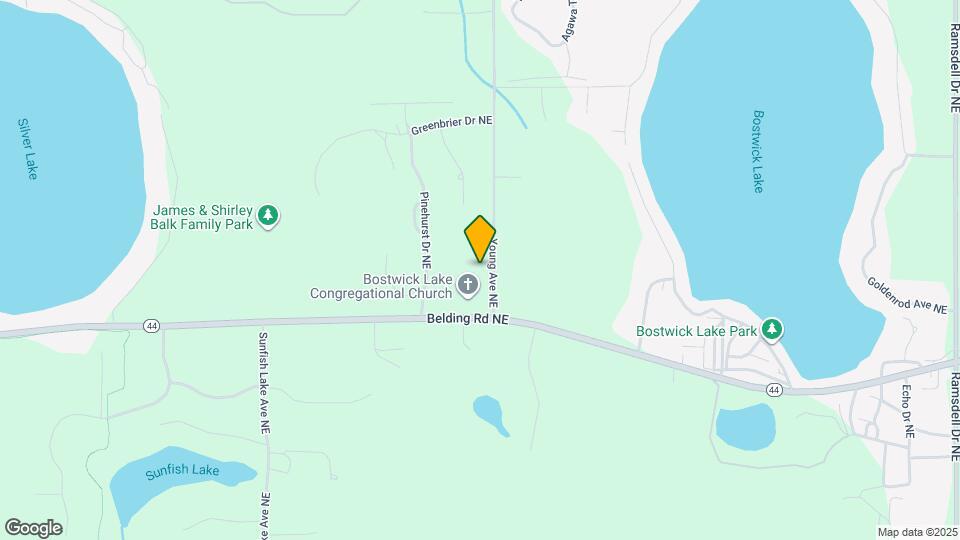 6881 Young Ave NE Map and Location Details