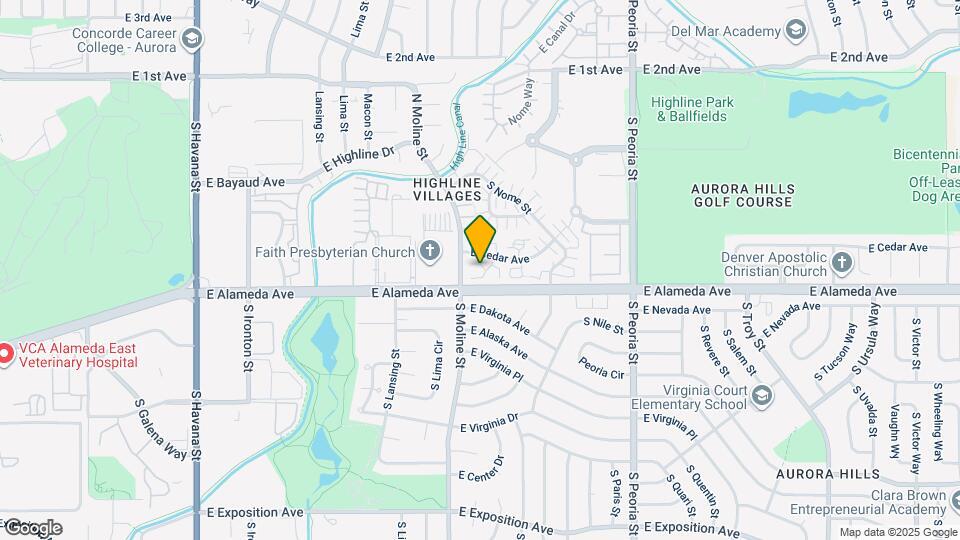 273 S Newark Cir Map and Location Details