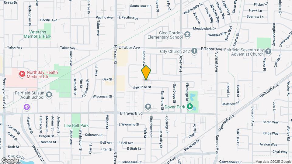 1746 Kidder Ave Map and Location Details