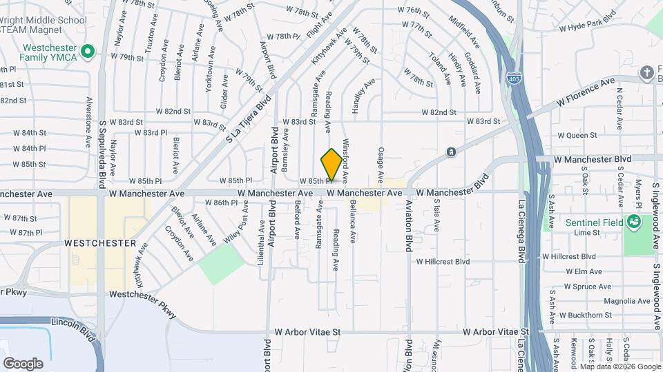 5750 W 85th Pl Mapa y Detalles de la Ubicación