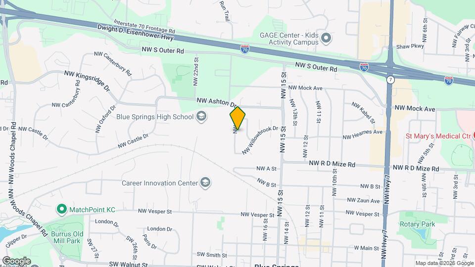 800 NW 19 St Map and Location Details