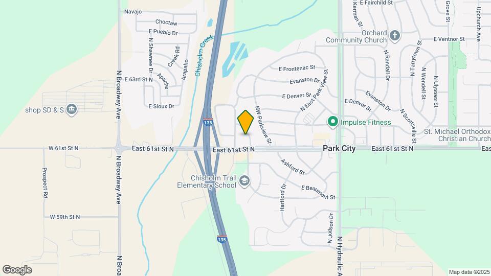 6225 N Independence Dr Map and Location Details