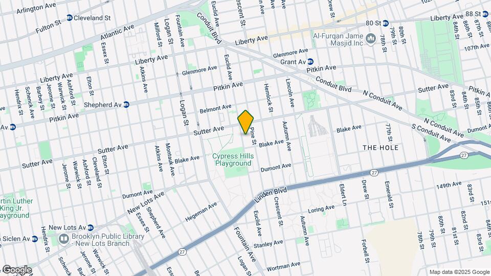 611 Euclid Ave Mapa y Detalles de la Ubicación