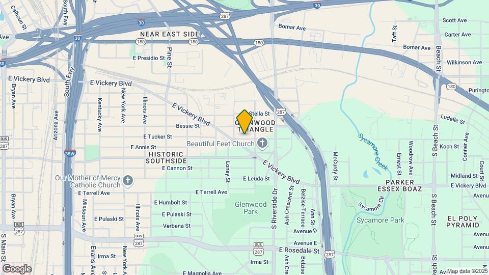 1641 E Tucker St Map and Location Details