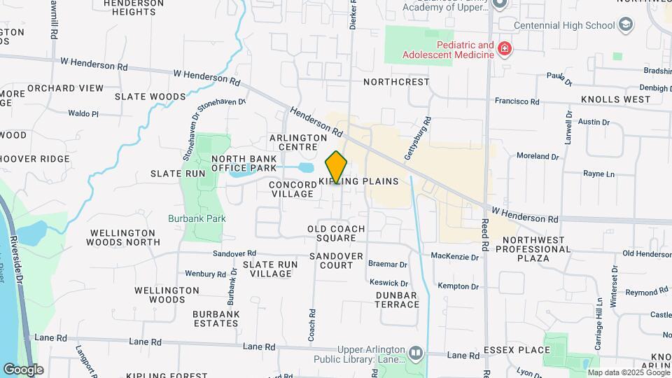 4841 Dierker Rd Map and Location Details