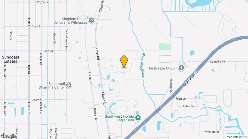 1006 Myakka Dr Map and Location Details