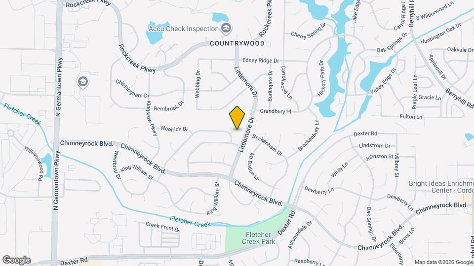 8569 Kings Cross Cove Map and Location Details