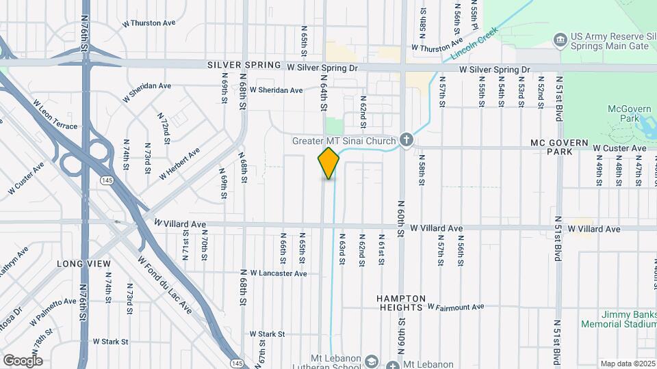 5304 N 64th St Mapa y Detalles de la Ubicación