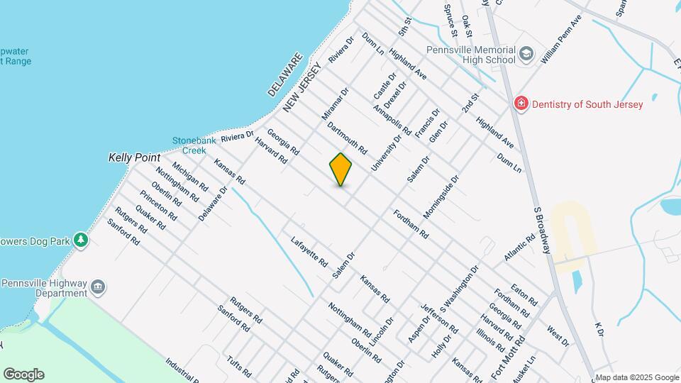 109 Georgia Rd Mapa y Detalles de la Ubicación