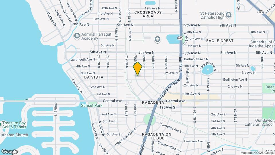 225 70th St N Map and Location Details