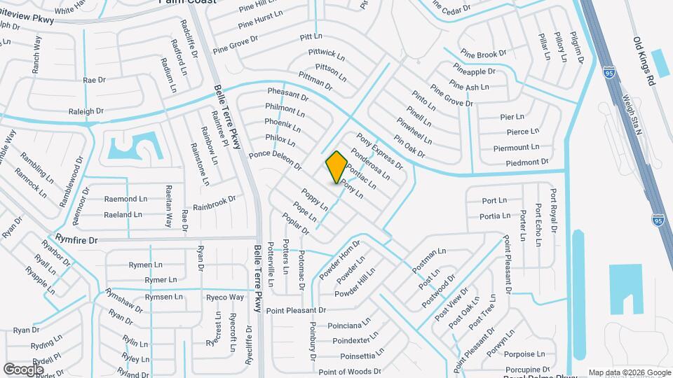 43 Ponce Deleon Dr Map and Location Details