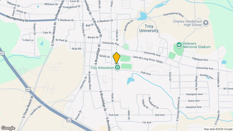 811 Folmar St Map and Location Details