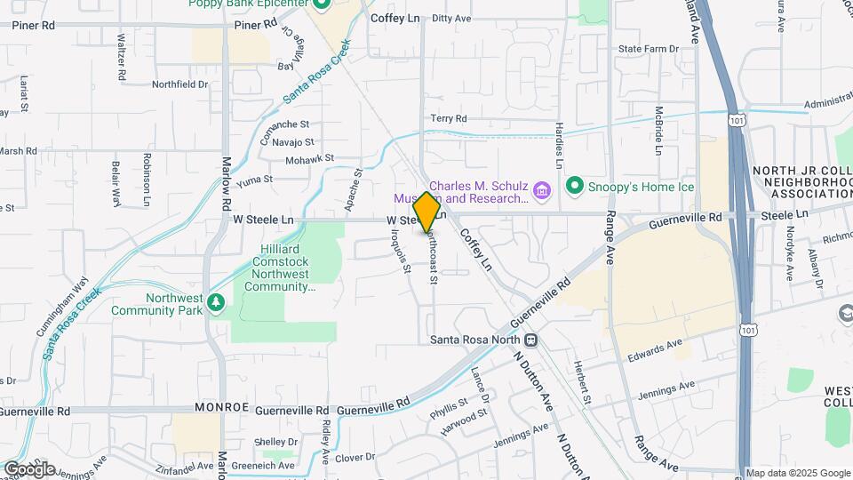2701-2703 Tan Oak Ct Map and Location Details