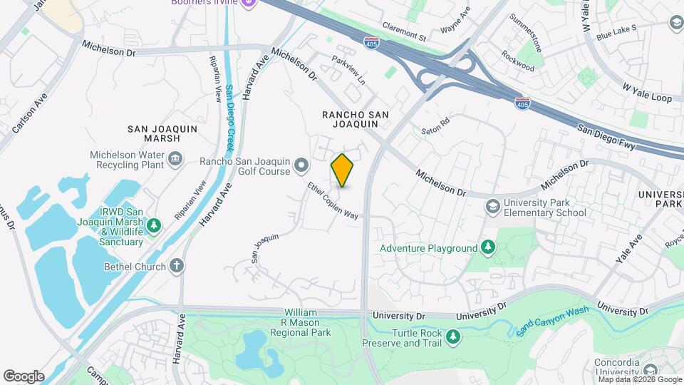 Rancho San Joaquin Apts Map and Location Details