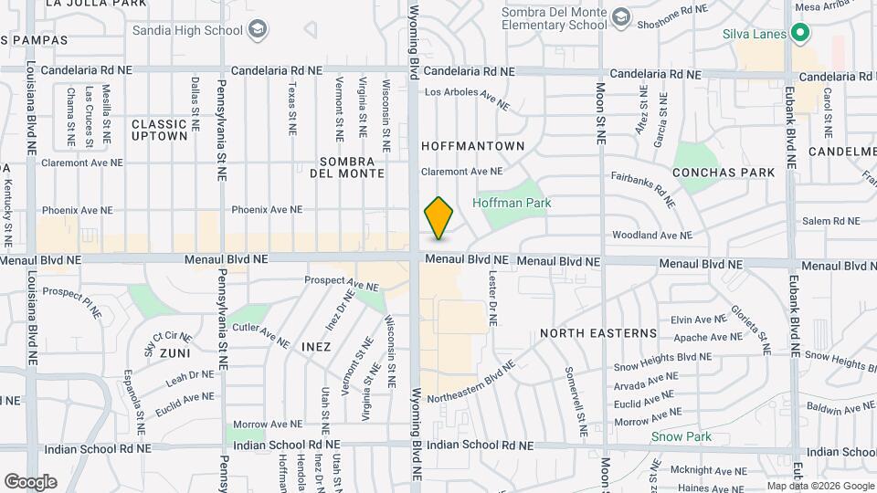 8415 Menaul Blvd NE Map and Location Details