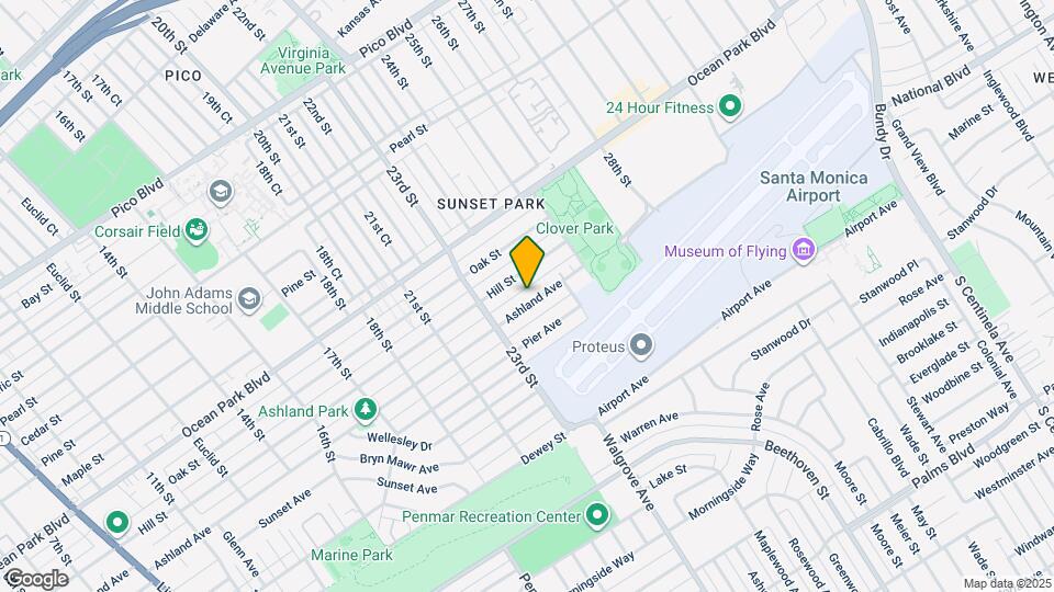 2347 Ashland Ave, Unit Ashland Map and Location Details