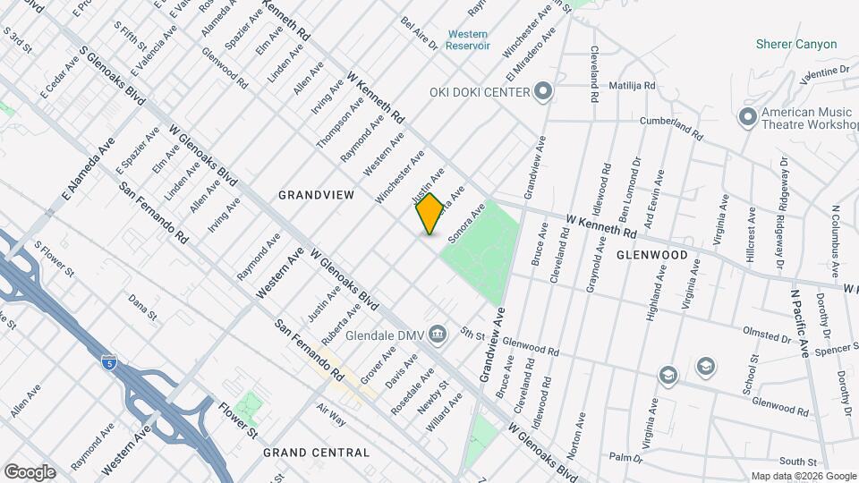 1515 Glenwood Rd Map and Location Details