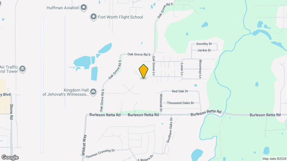 1802 Whispering Oaks St Map and Location Details