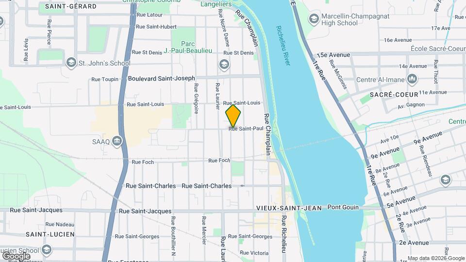 76-84 Saint-Paul St Map and Location Details