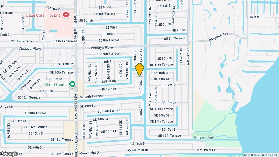 1060 SE 20th Ct Map and Location Details