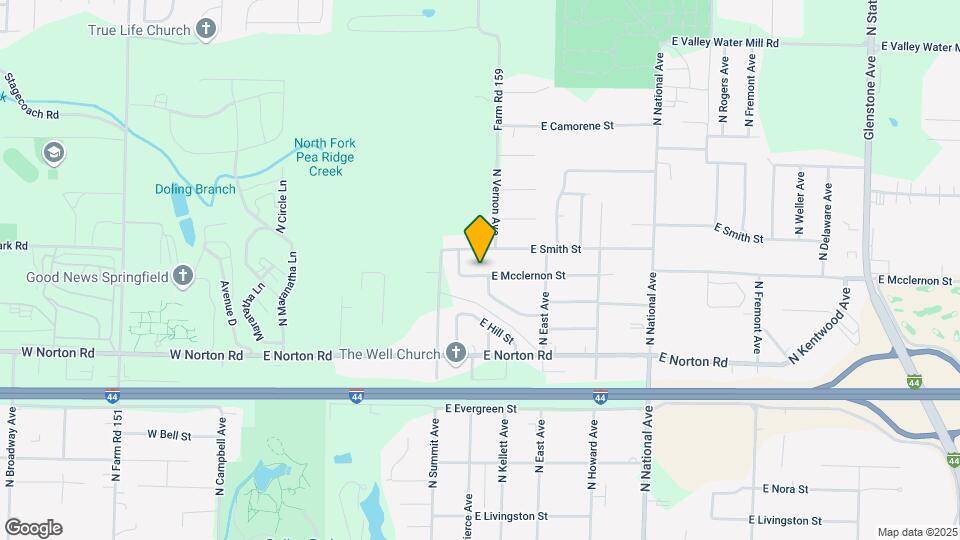 803 E Mcclernon St Map and Location Details